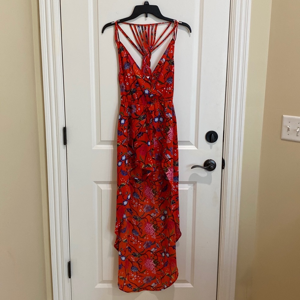 Floral romper dress